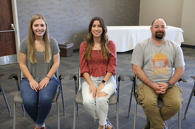 Nursing students graduate